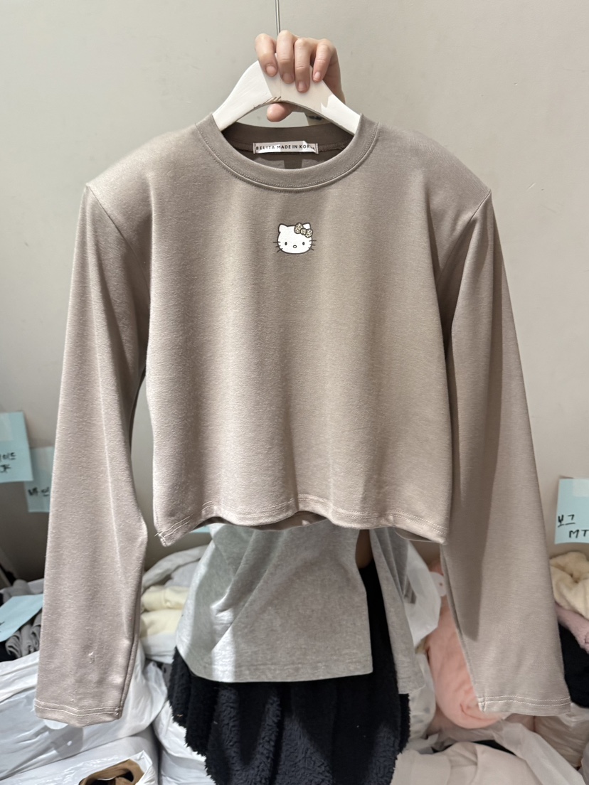 BELITA-L東大門㊣實拍女裝新品真品休閑人氣推薦職業長袖T恤BELITA-L長袖T恤圖色3