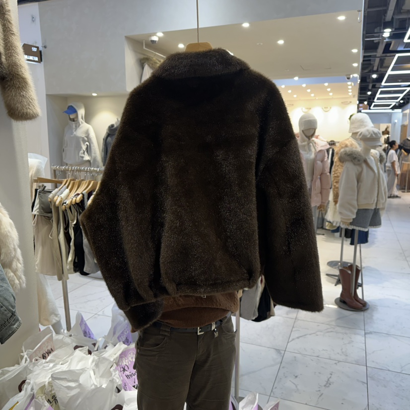 HIPTIQUE東大門㊣實拍女裝新款時尚人氣真品職業熱賣短款大衣HIPTIQUE短款大衣