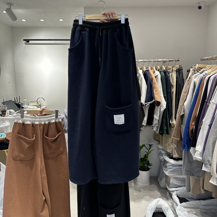 IN KIRA東大門㊣實拍女裝新款人氣真品25秋冬推薦時尚休閑褲IN KIRA休閑褲圖色3深藍色