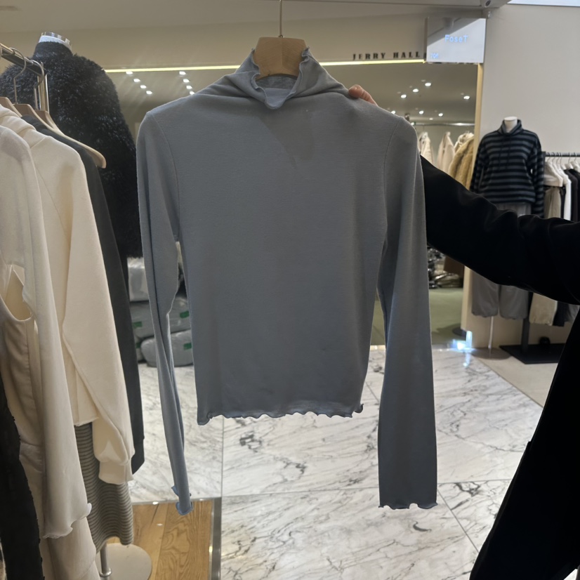 MUSHROOM-A韓國直郵㊣女裝新品休閑職業熱賣推薦時尚長袖T恤MUSHROOM長袖T恤圖色2