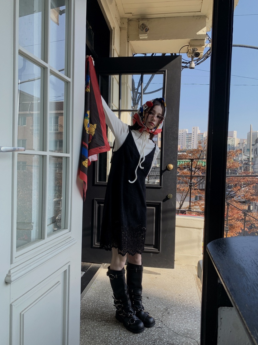 JKICHI韓國代購㊣女士新品休閑推薦職業真品連衣裙不含內搭JKICHI連衣裙