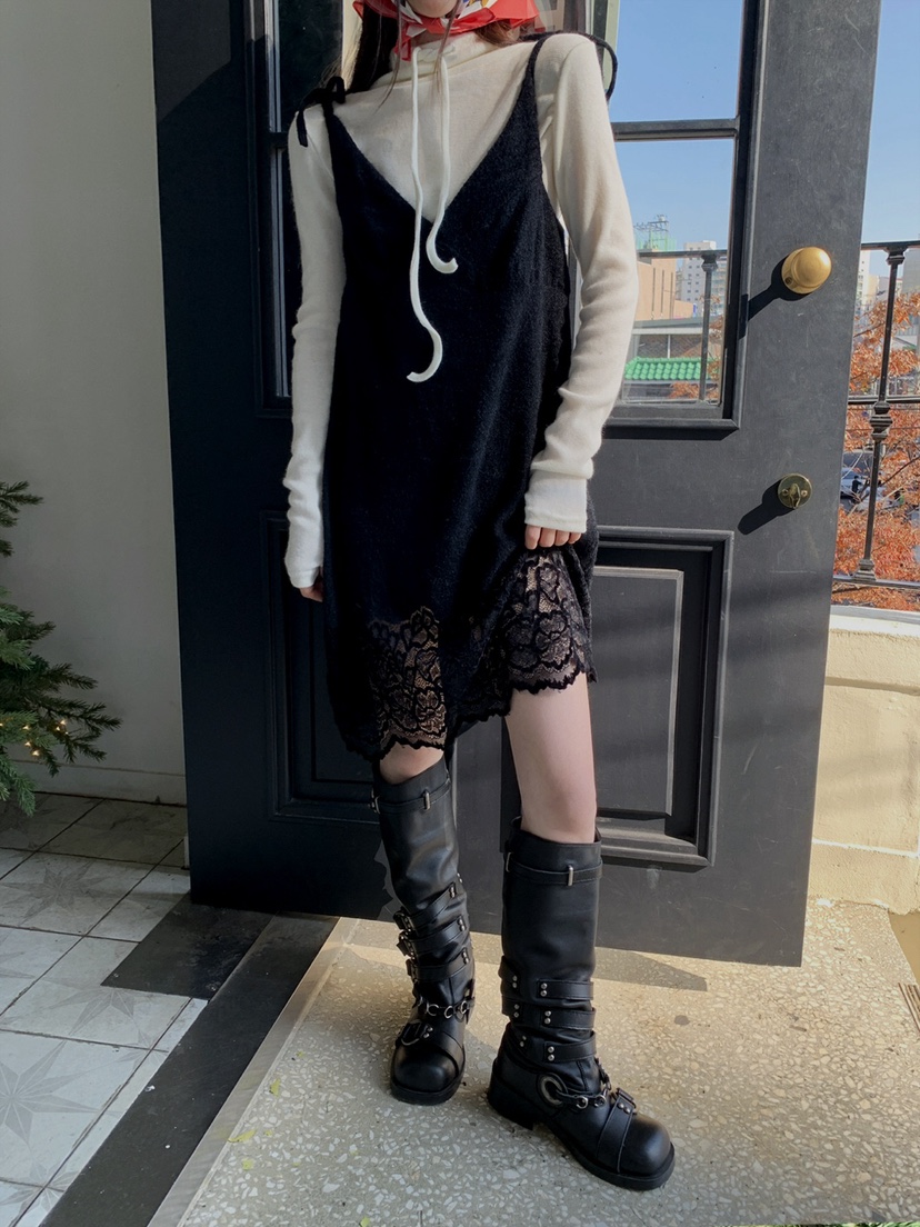 JKICHI韓國代購㊣女士新品休閑推薦職業真品連衣裙不含內搭JKICHI連衣裙圖色2