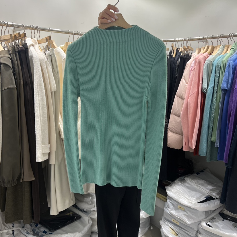 SENDTWO東大門㊣代購女裝新款真品人氣職業推薦熱賣25秋冬針織衫SENDTWO針織衫圖色5