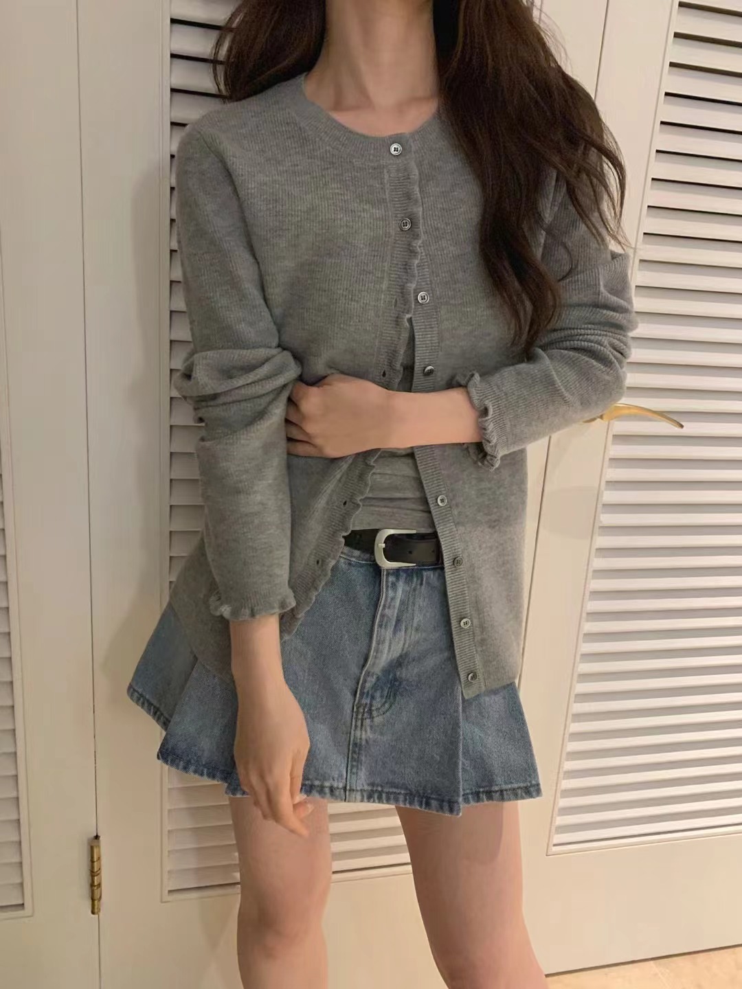 FORMAL東大門㊣直郵女士新款人氣25秋冬熱賣職業時尚長袖T恤FORMAL長袖T恤圖色2