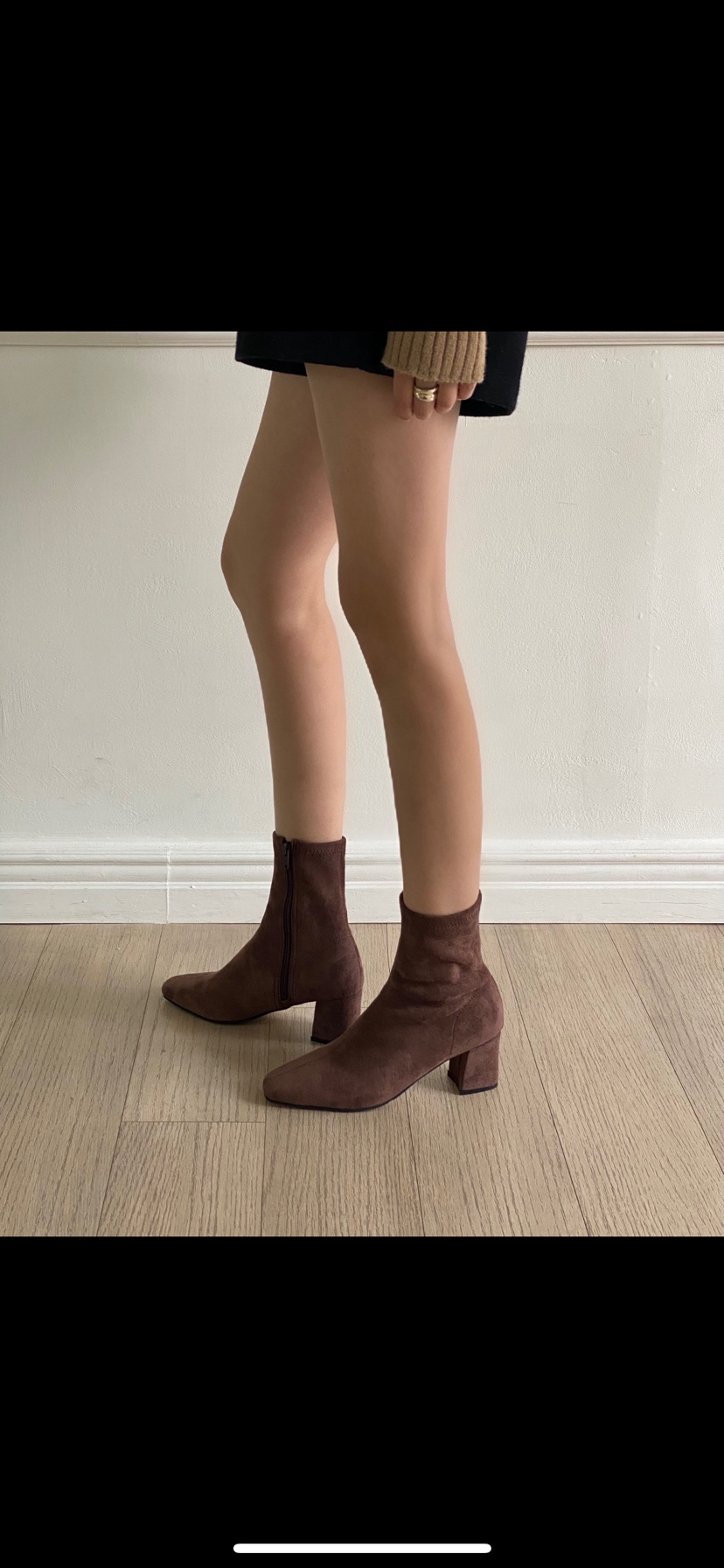 OPPA韓國代購㊣女士新款人氣職業推薦時尚25秋冬休閑熱賣靴子OPPA靴子