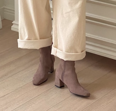 OPPA韓國代購㊣女士新款人氣職業推薦時尚25秋冬休閑熱賣靴子OPPA靴子圖色2