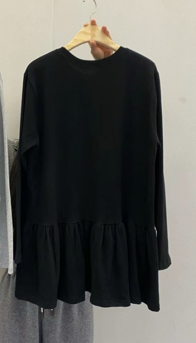 ONDO-P東大門㊣實拍女士新款人氣休閑職業25秋冬推薦長袖T恤ONDO-P長袖T恤圖色1