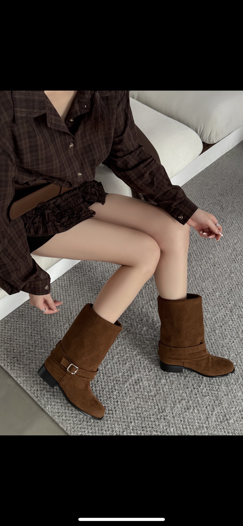 OPPA東大門㊣代購女士新品推薦熱賣時尚職業人氣25秋冬靴子OPPA靴子