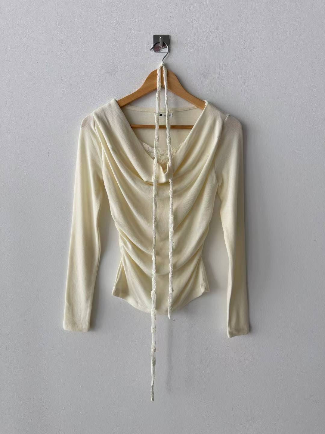 DOTNODI（無品牌標）東大門㊣代購女裝新品人氣時尚長袖T恤DOTNODI長袖T恤圖色2