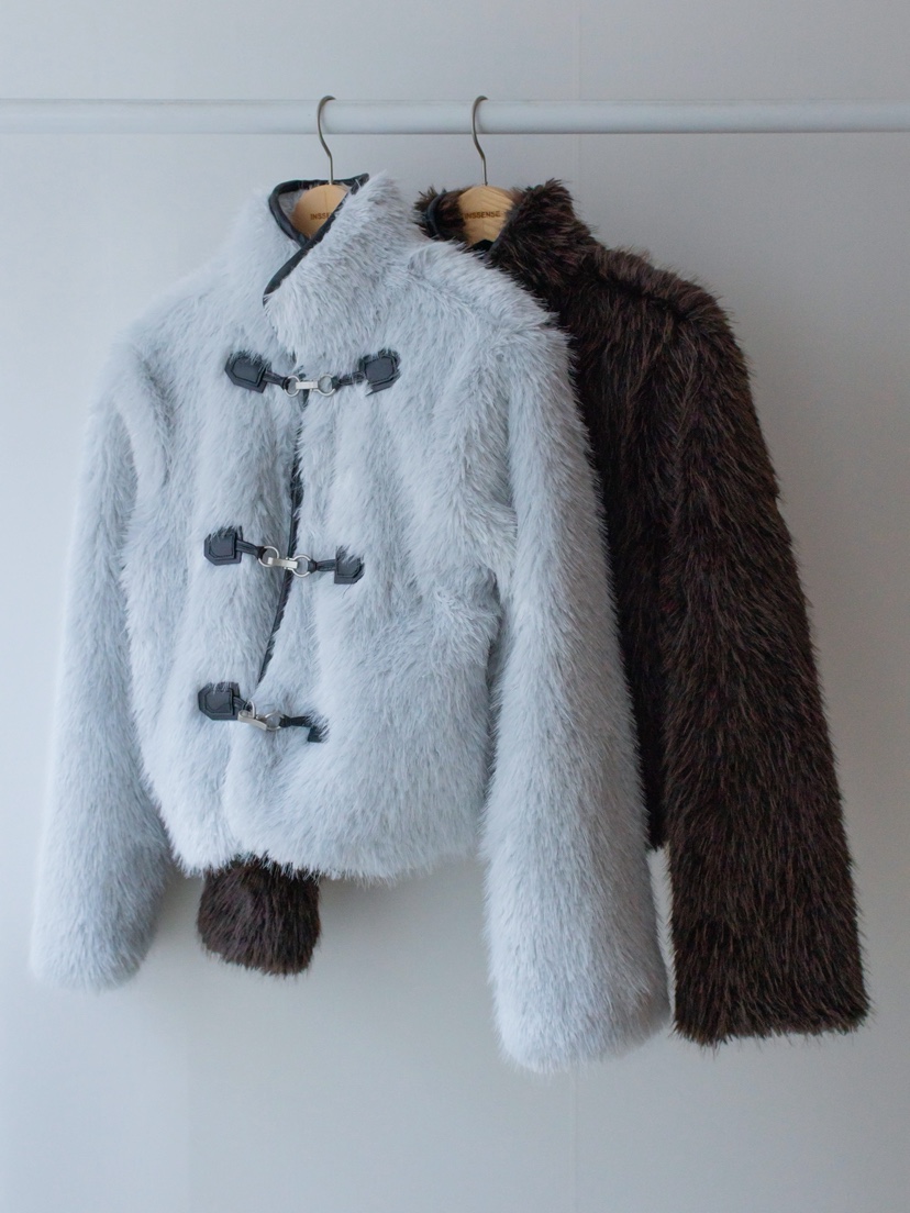 INSSENSE-A東大門㊣代購女裝新品熱賣職業25秋冬短款大衣短款INSSENSE-A短款大衣