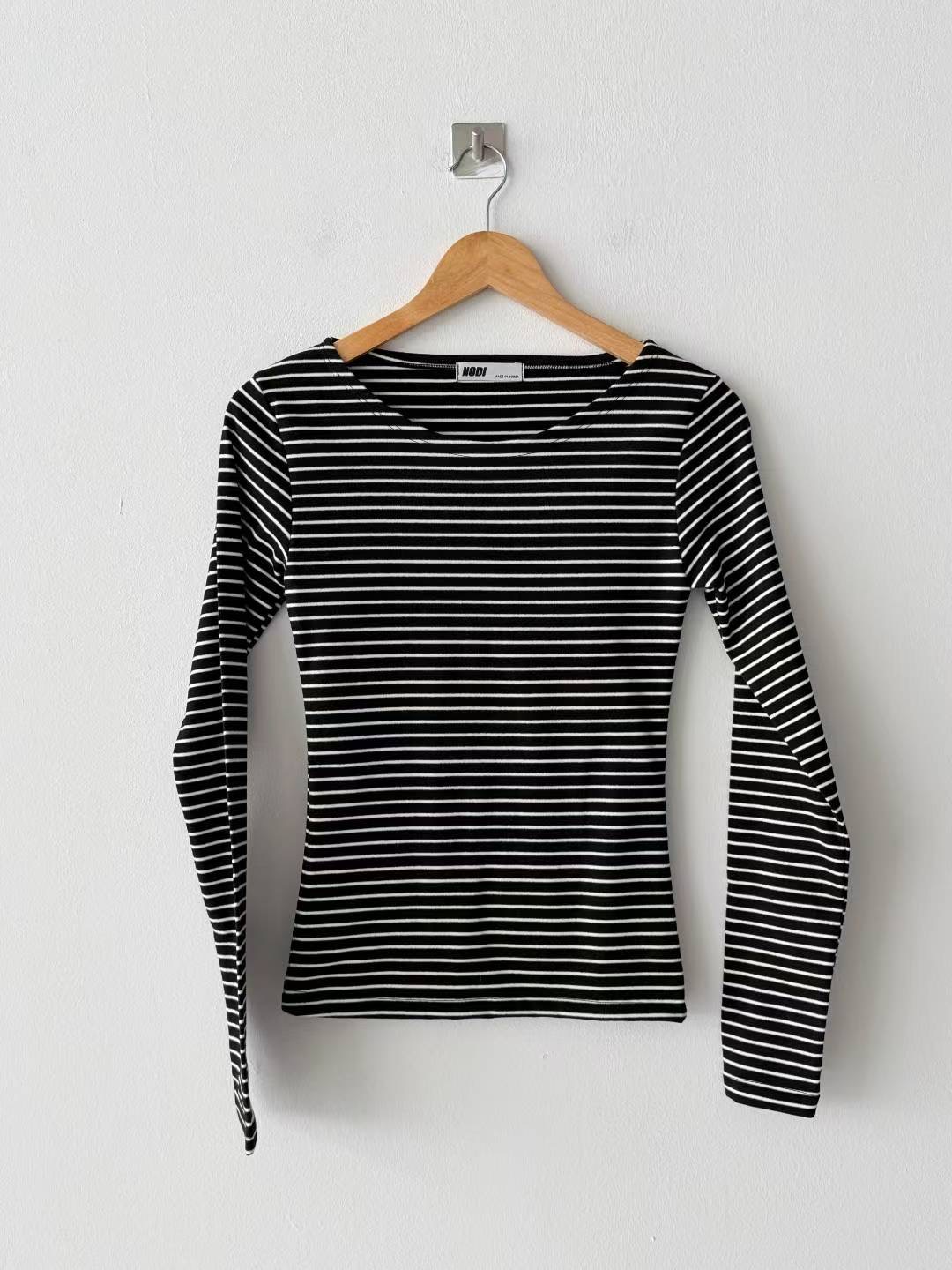 DOTNODI（無品牌標）東大門㊣直郵女士新款推薦熱賣長袖T恤DOTNODI長袖T恤圖色3