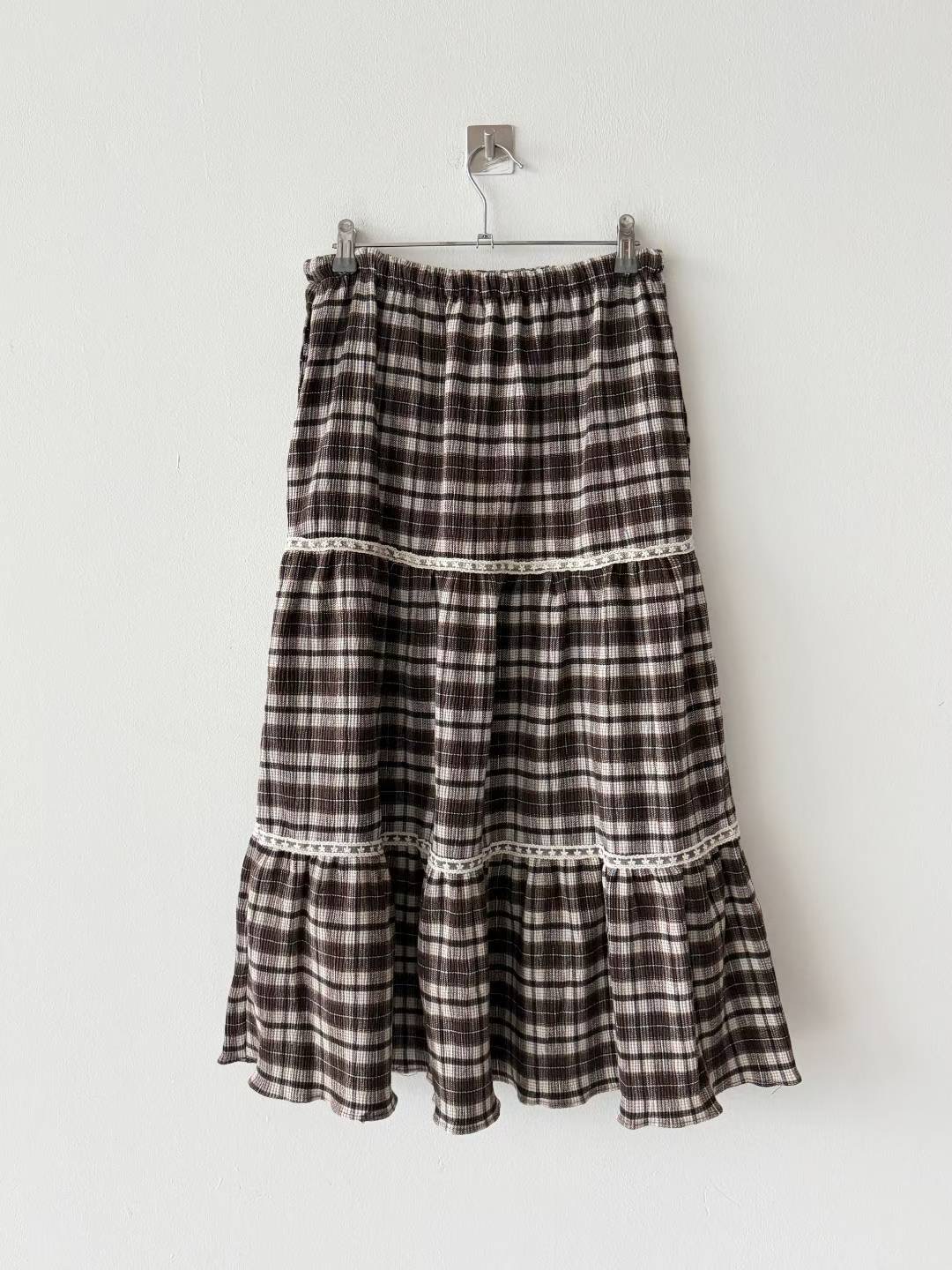 DOTNODI（無品牌標）東大門㊣實拍女裝新款熱賣推薦25秋冬長裙DOTNODI長裙