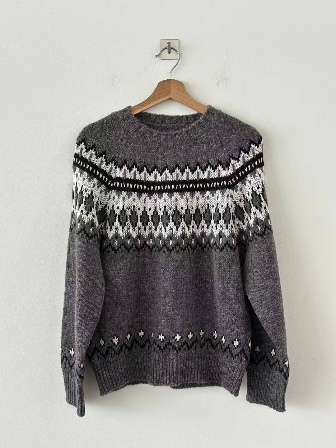 DOTNODI（無品牌標）東大門㊣實拍女裝新款人氣職業休閑針織衫DOTNODI針織衫圖色1