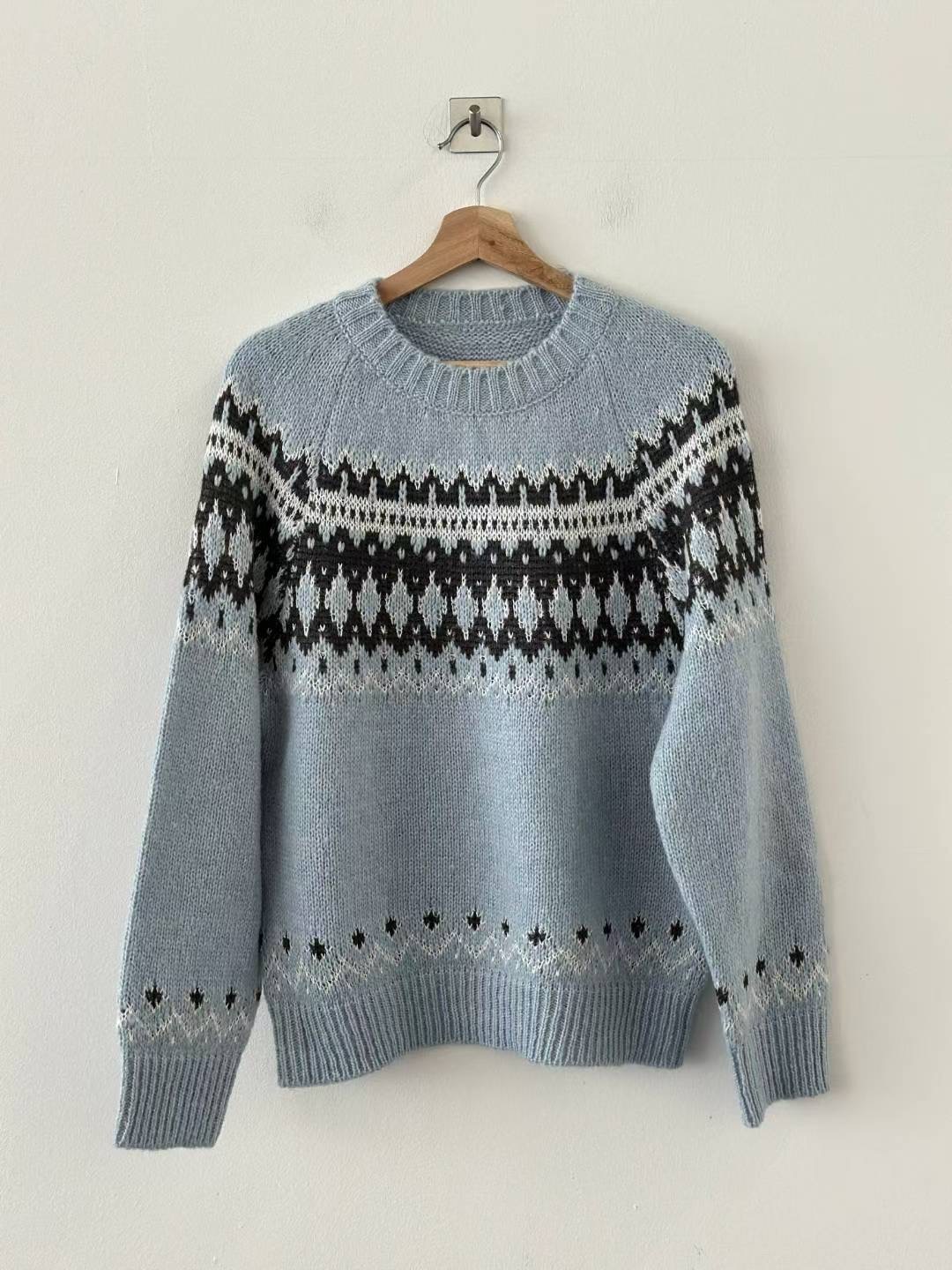 DOTNODI（無品牌標）東大門㊣實拍女裝新款人氣職業休閑針織衫DOTNODI針織衫圖色2