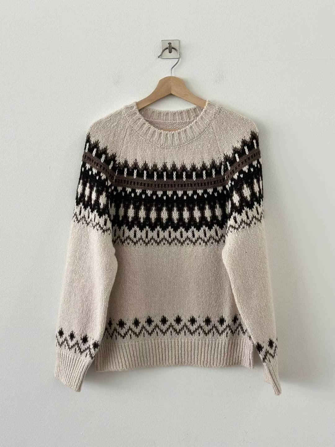 DOTNODI（無品牌標）東大門㊣實拍女裝新款人氣職業休閑針織衫DOTNODI針織衫圖色3