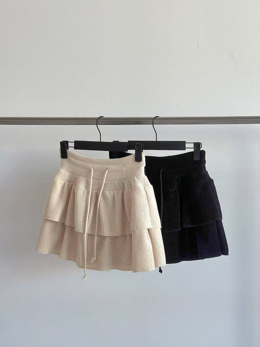 DOTNODI（無品牌標）韓國直郵㊣女士新品25秋冬休閑推薦裙褲DOTNODI裙褲圖色2左二色