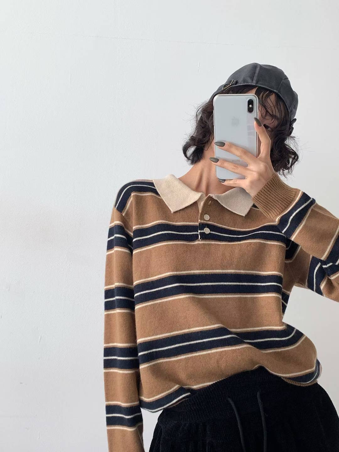 DOTNODI（無品牌標）東大門㊣代購女士新品熱賣職業休閑針織衫DOTNODI針織衫