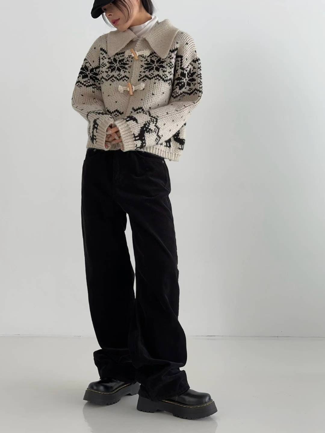 DOTNODI（無品牌標）東大門㊣實拍女裝新品熱賣職業時尚毛衣DOTNODI毛衣