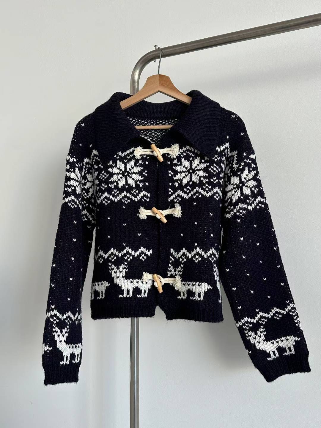 DOTNODI（無品牌標）東大門㊣實拍女裝新品熱賣職業時尚毛衣DOTNODI毛衣圖色3