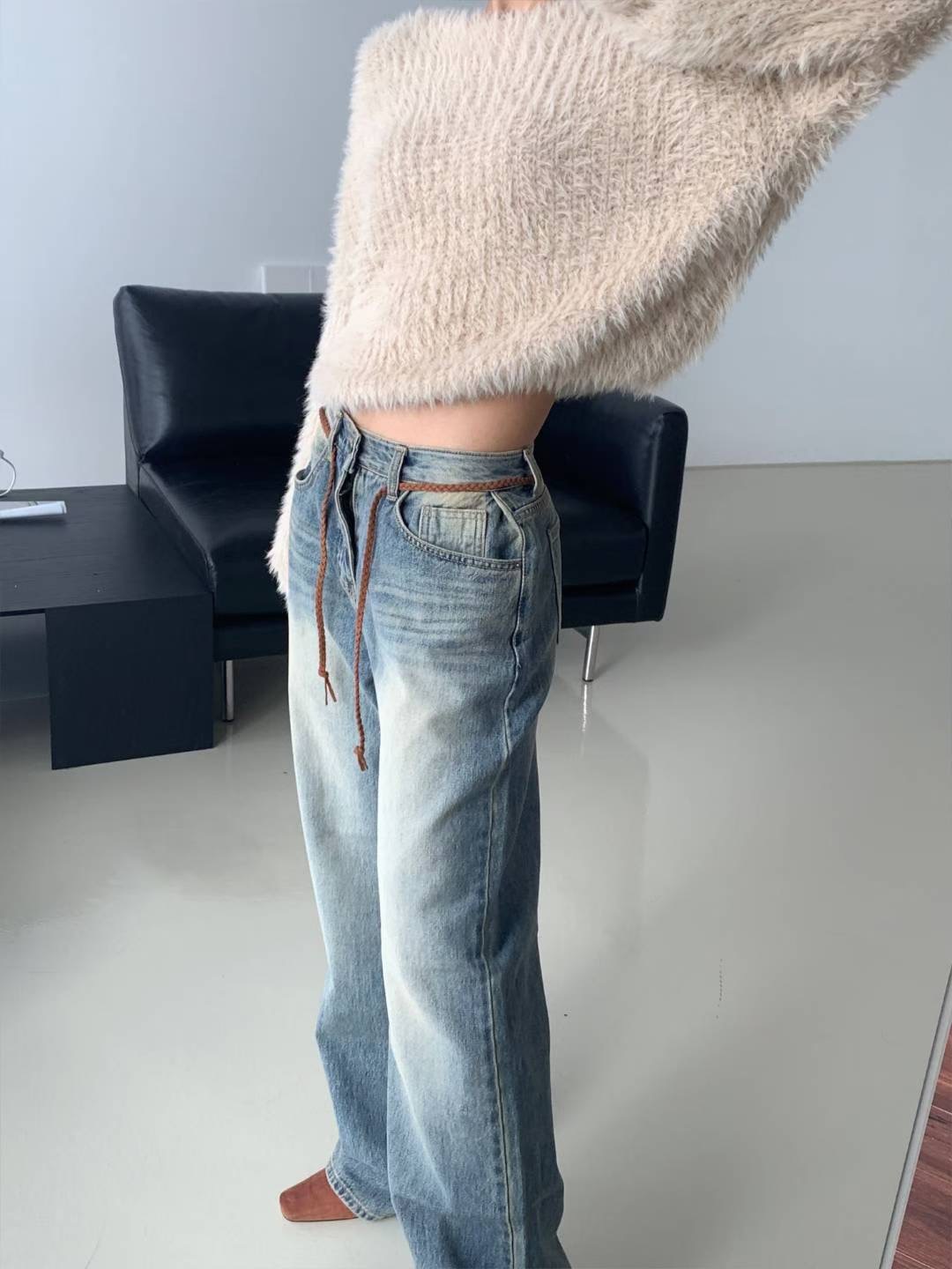 DOTNODI（無品牌標）東大門㊣實拍女士新品熱賣休閑時尚針織衫DOTNODI針織衫