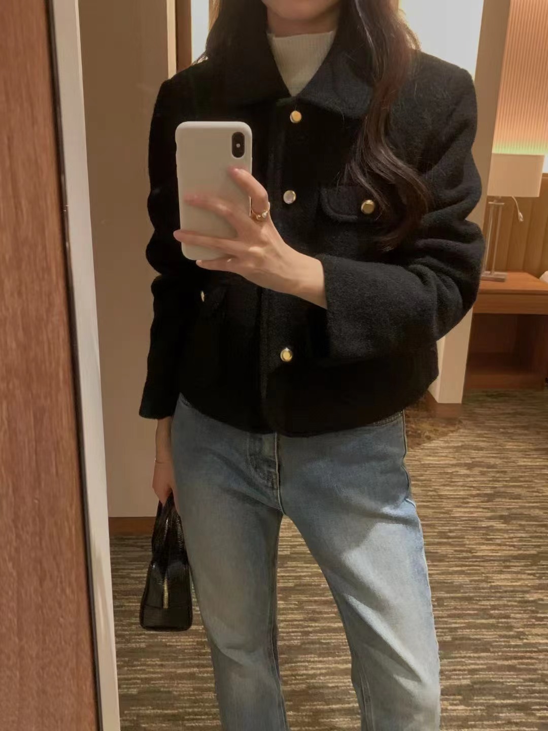 OSRO韓國直郵㊣女士新品休閑熱賣推薦職業人氣時尚真品夾克OSRO夾克