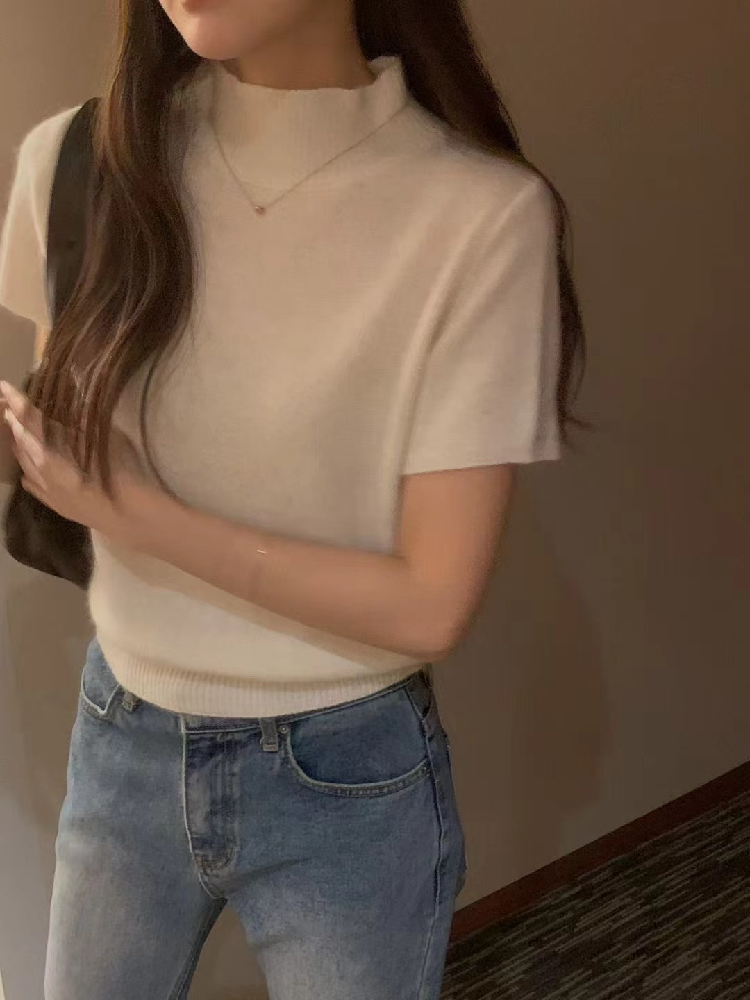 OSRO韓國直郵㊣女裝新品人氣25秋冬推薦時尚休閑真品針織衫OSRO針織衫