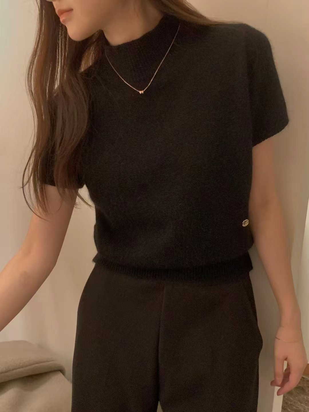 OSRO韓國直郵㊣女裝新品人氣25秋冬推薦時尚休閑真品針織衫OSRO針織衫圖色4