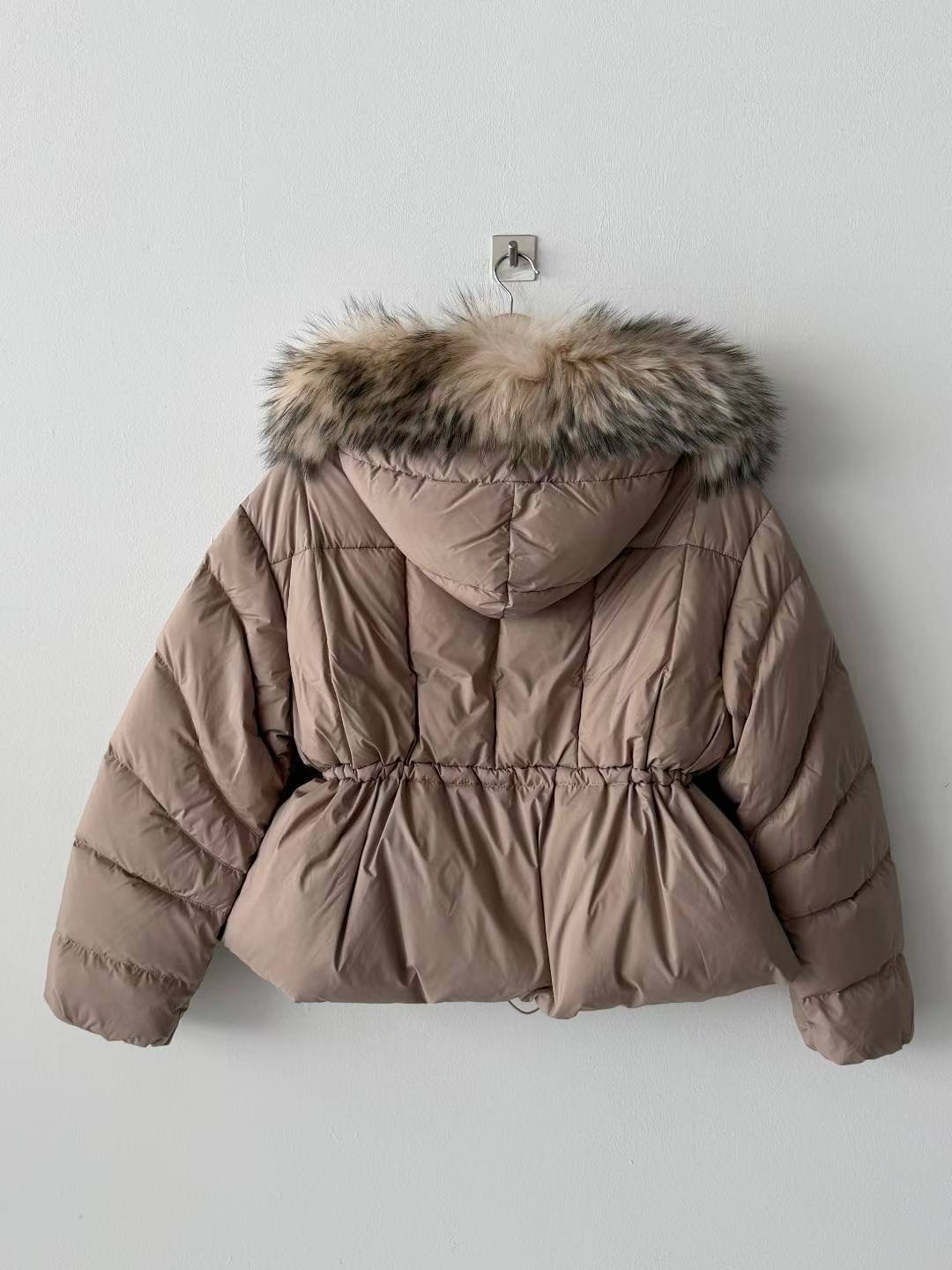 DOTNODI（無品牌標）韓國直郵㊣女士新款時尚熱賣短款棉服絨DOTNODI短款棉服