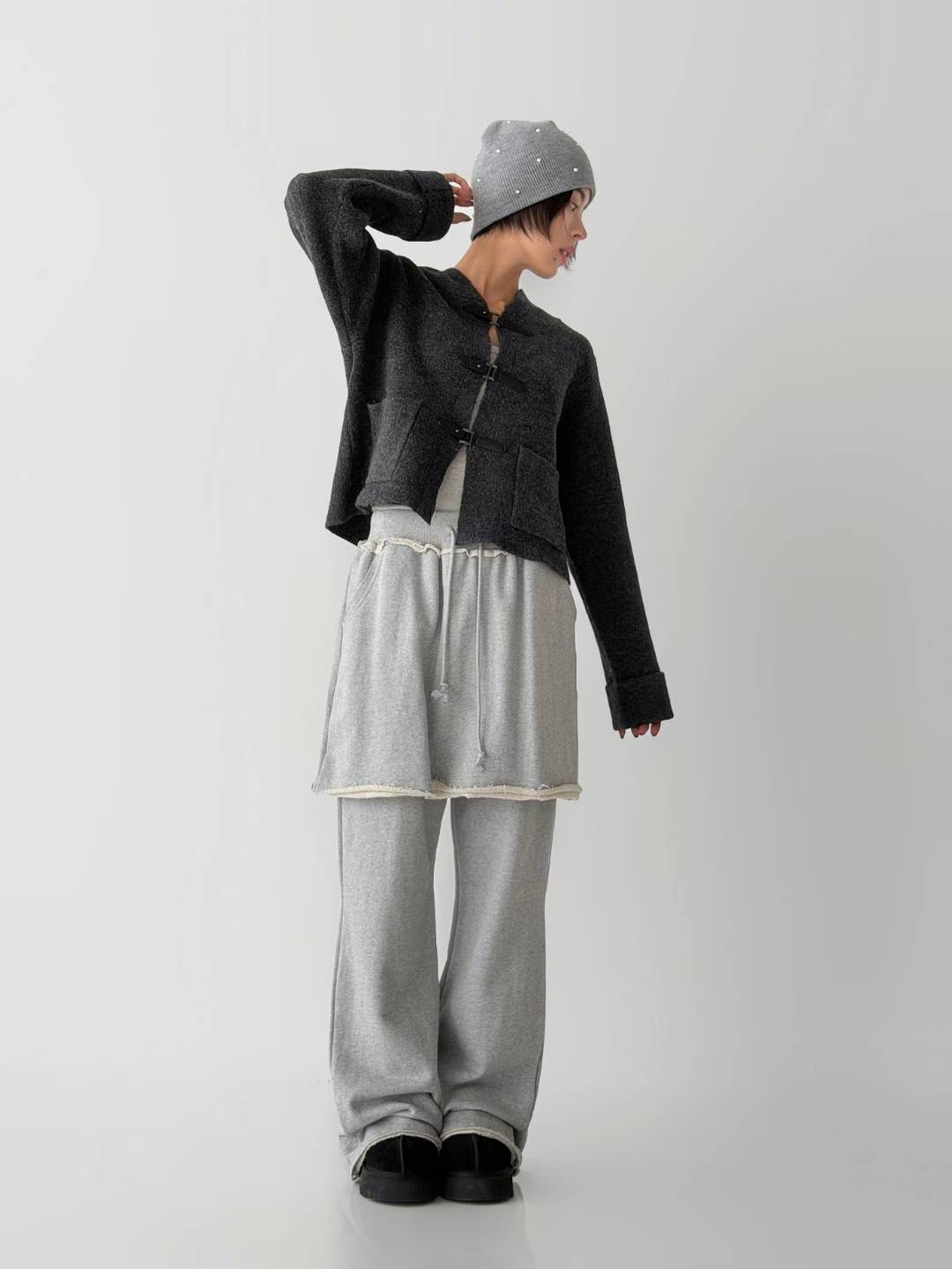 DOTNODI（無品牌標）韓國直郵㊣女士新款時尚休閑職業真品裙褲DOTNODI裙褲