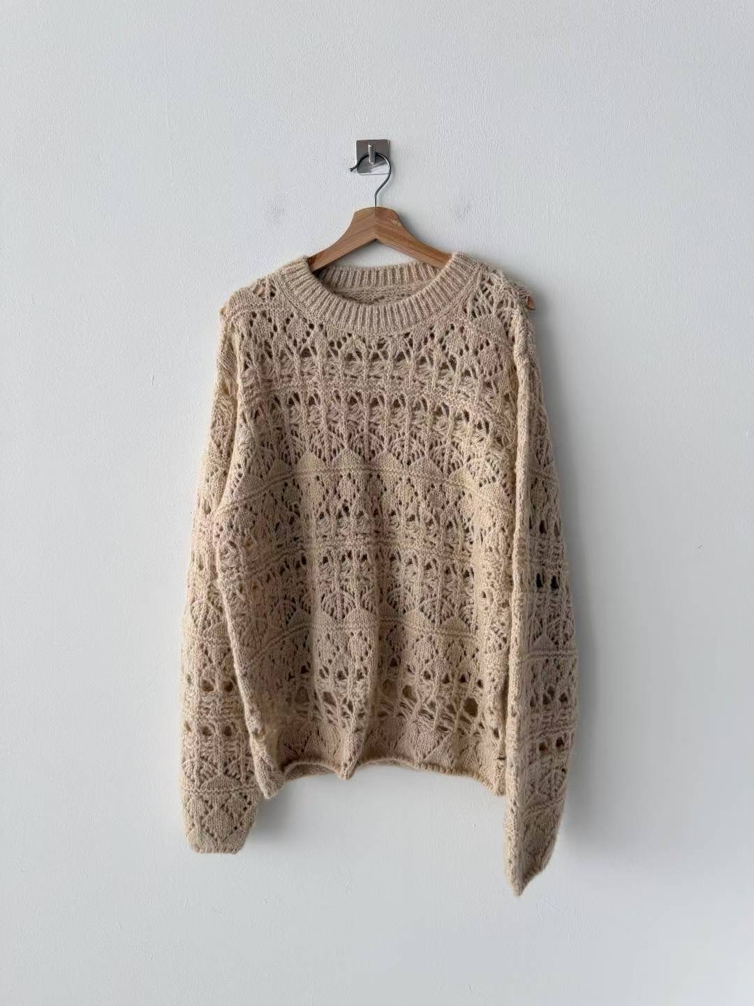 DOTNODI（無品牌標）東大門㊣實拍女士新款休閑時尚熱賣針織衫DOTNODI針織衫圖色1