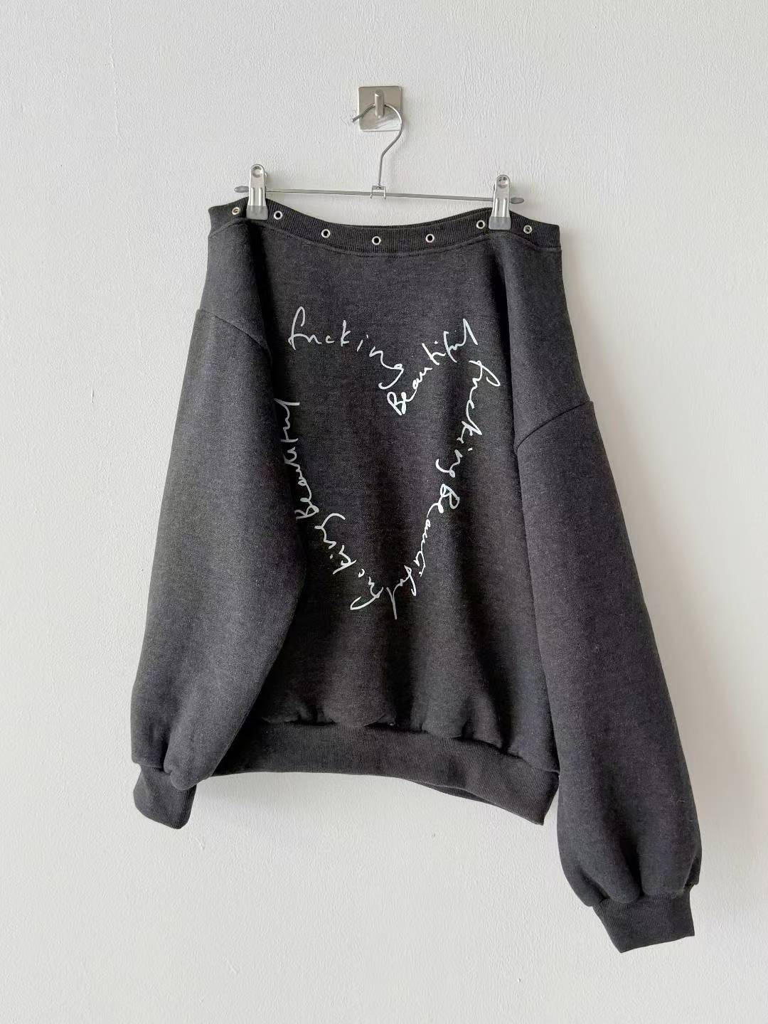 DOTNODI（無品牌標）韓國代購㊣女裝新款真品25秋冬人氣衛衣DOTNODI衛衣圖色2