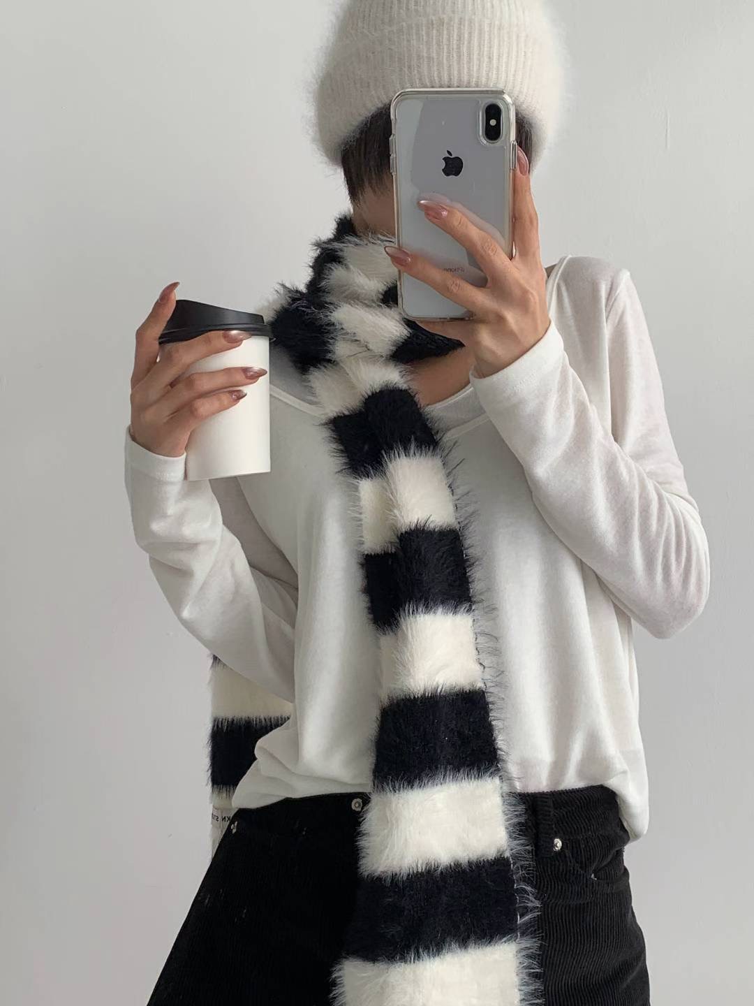 DOTNODI（無品牌標）東大門㊣代購女士新款職業圍巾披肩圍巾DOTNODI圍巾/披肩