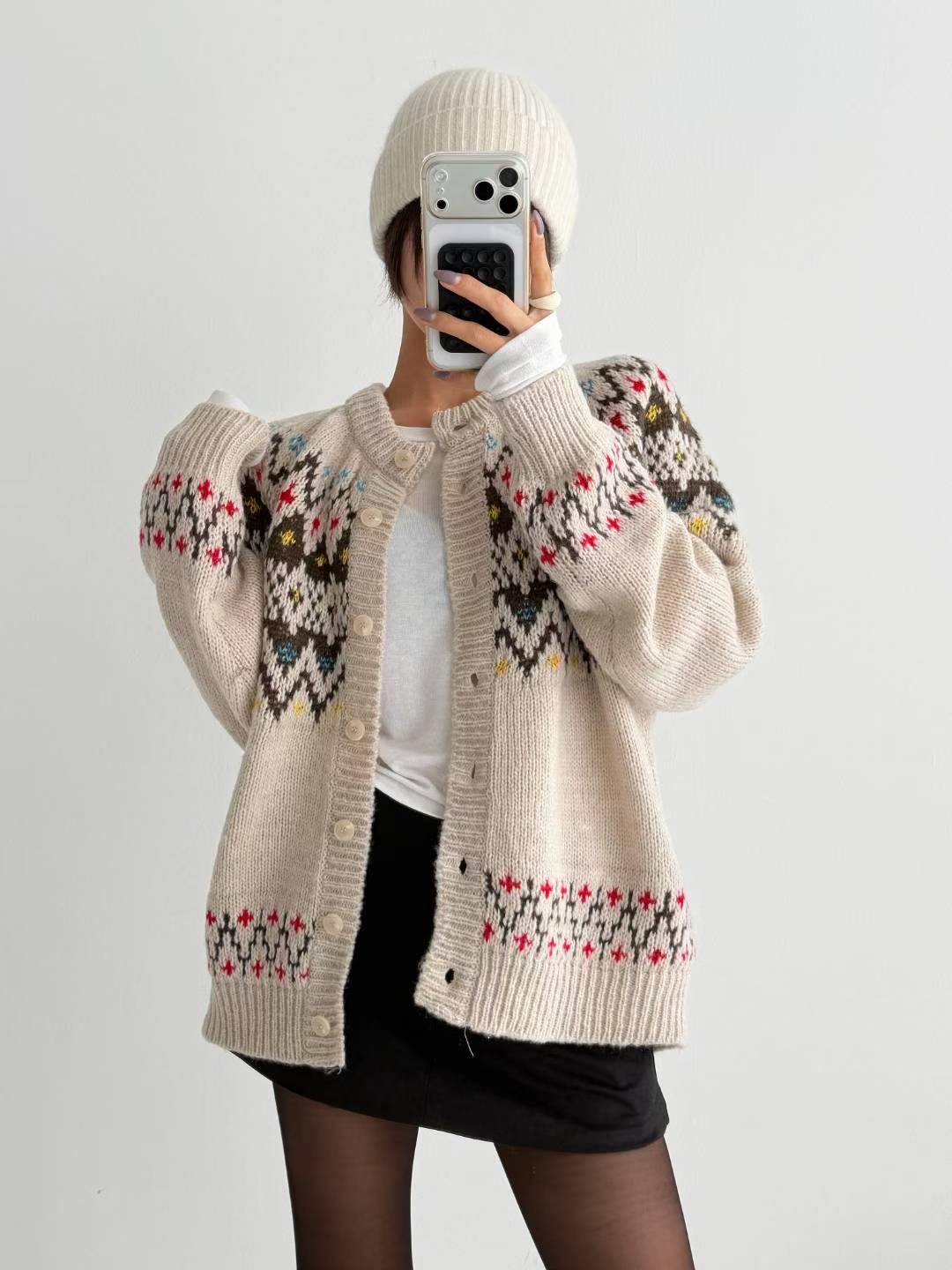 DOTNODI（無品牌標）東大門㊣直郵女士新品人氣職業熱賣針織衫DOTNODI針織衫