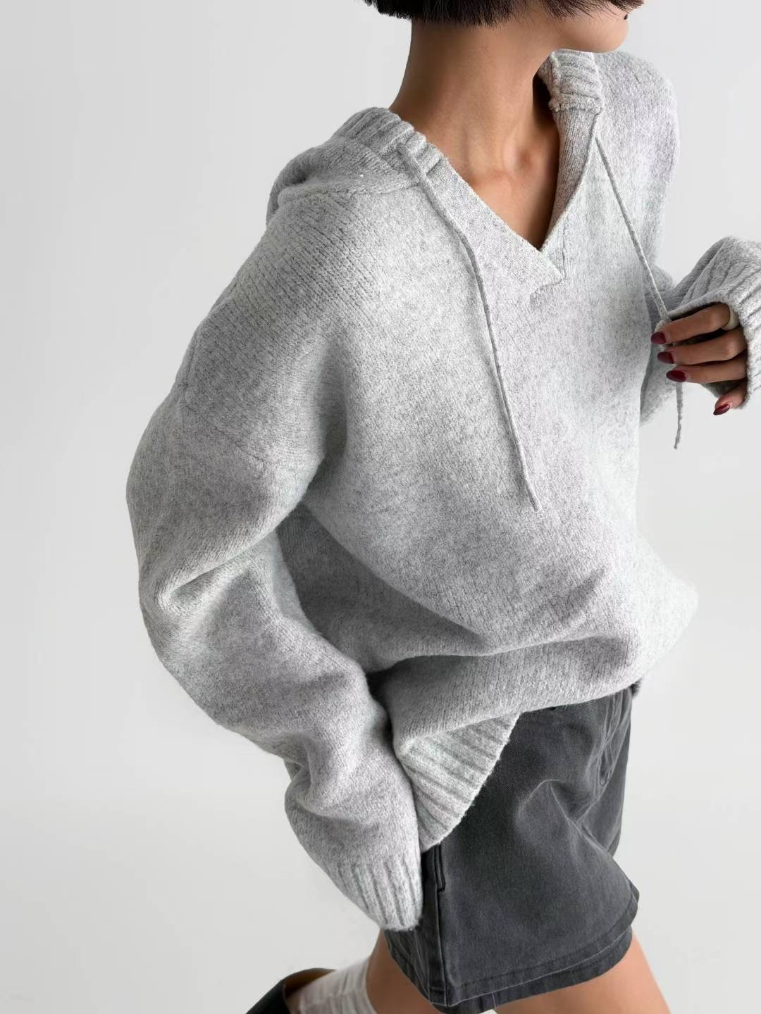 DOTNODI（無品牌標）韓國直郵㊣女士新品推薦休閑職業針織衫DOTNODI針織衫