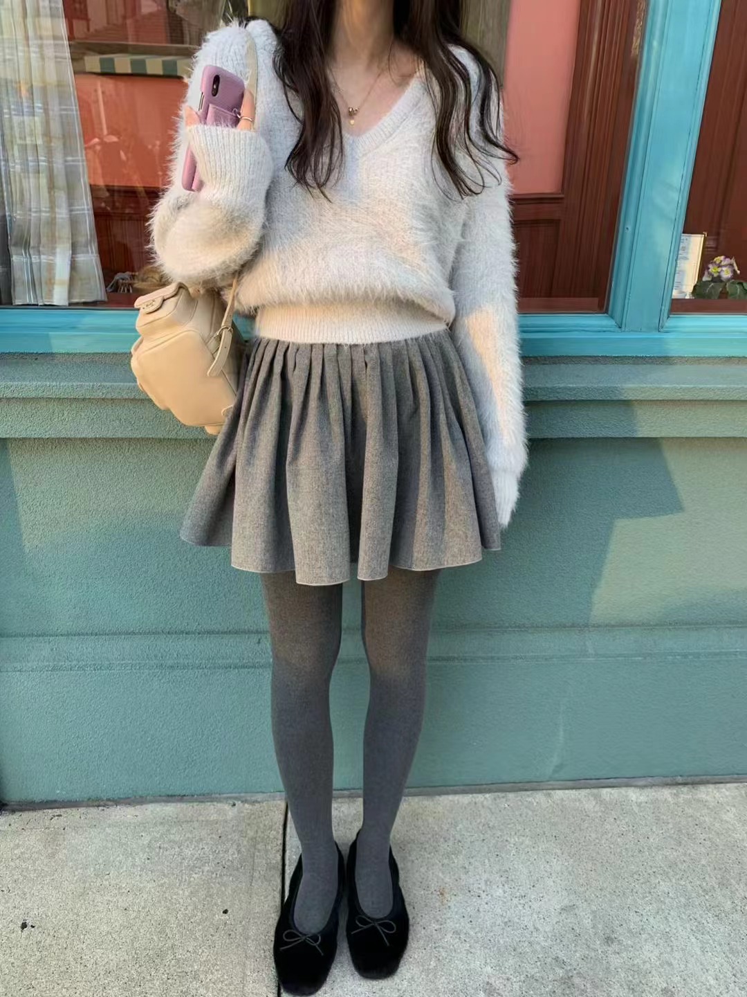 PYT-ot東大門㊣實拍女士新品休閑時尚真品人氣推薦熱賣短裙pretty young thing短裙