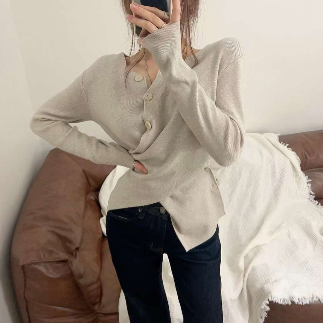 KITSCH東大門㊣代購女裝新品真品25秋冬推薦熱賣職業針織衫KITSCH針織衫圖色2