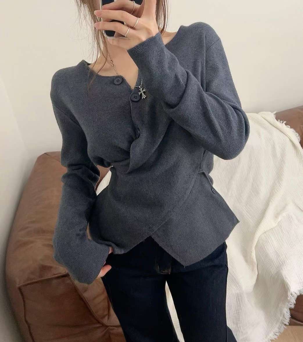 KITSCH東大門㊣代購女裝新品真品25秋冬推薦熱賣職業針織衫KITSCH針織衫圖色3