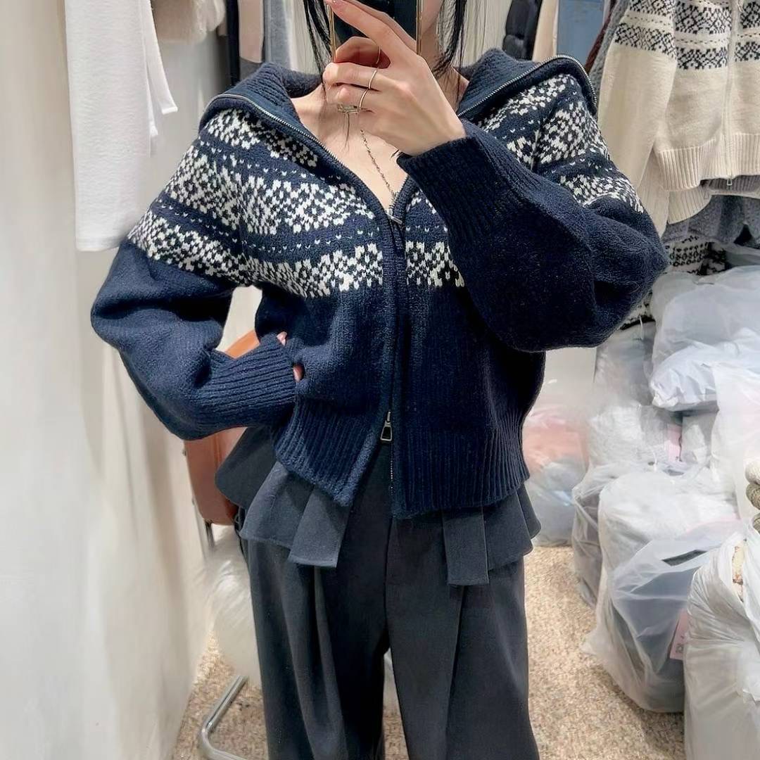 KITSCH東大門㊣直郵女裝新品職業人氣真品時尚熱賣休閑針織衫KITSCH針織衫圖色3