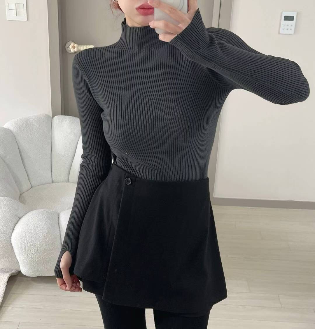 KITSCH東大門㊣直郵女裝新款推薦職業休閑熱賣25秋冬針織衫KITSCH針織衫圖色3