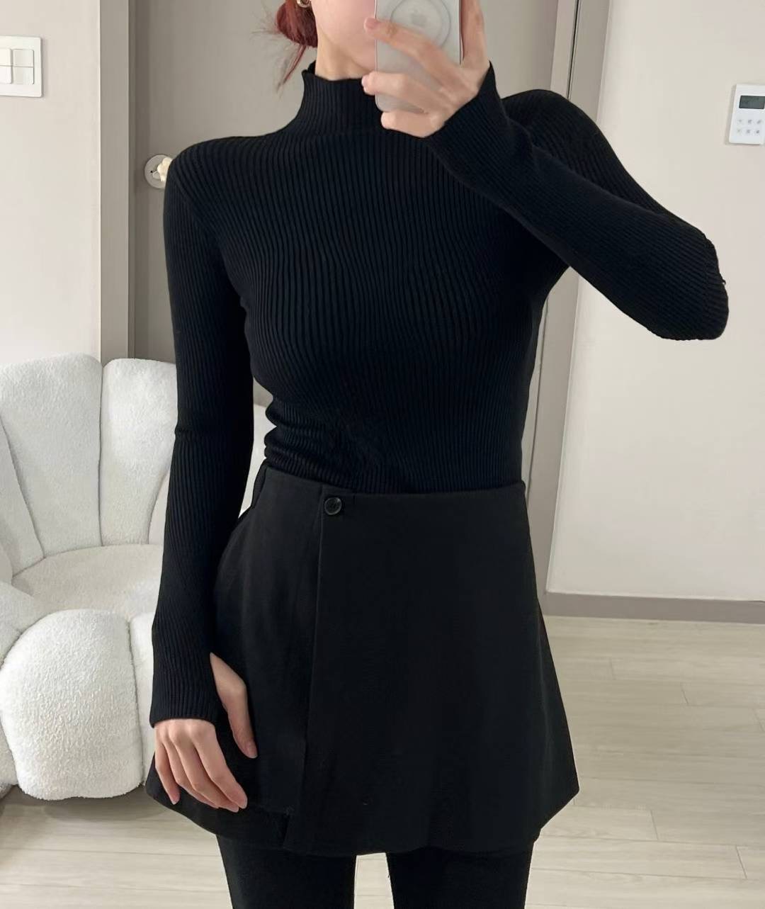 KITSCH東大門㊣直郵女裝新款推薦職業休閑熱賣25秋冬針織衫KITSCH針織衫圖色4