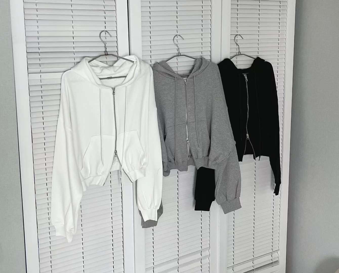 KITSCH東大門㊣實拍女裝新款時尚真品推薦25秋冬休閑夾克兜帽KITSCH夾克