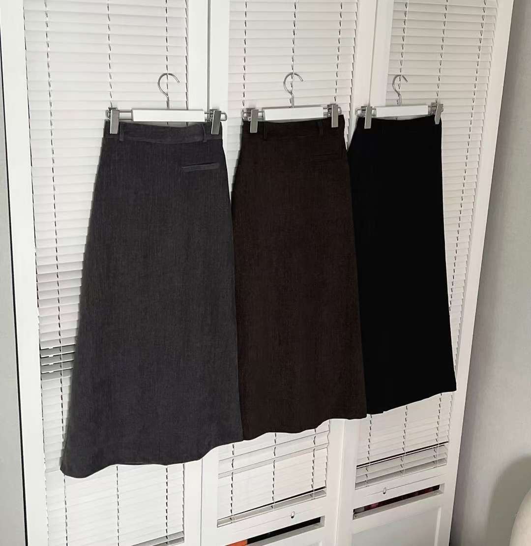 KITSCH東大門㊣直郵女士新品休閑職業人氣真品時尚長裙口袋KITSCH長裙