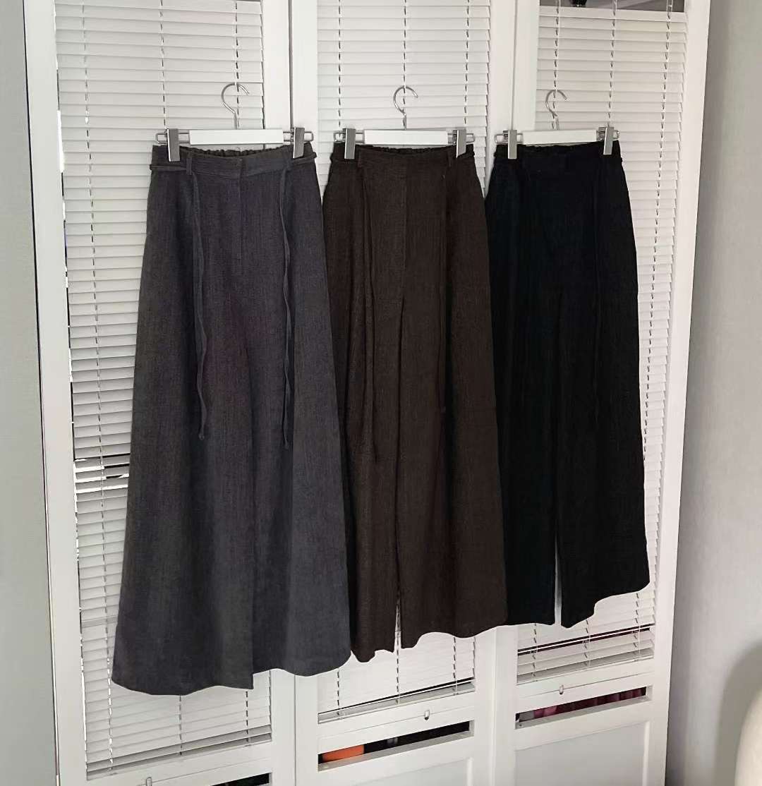 KITSCH東大門㊣實拍女裝新款25秋冬時尚熱賣職業人氣休閑褲KITSCH休閑褲