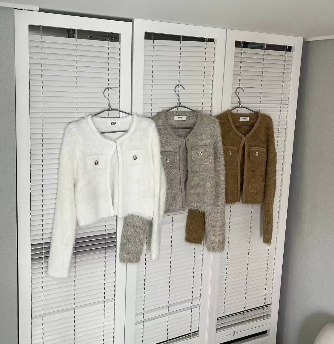 KITSCH韓國直郵㊣女士新品時尚職業人氣熱賣推薦休閑針織衫KITSCH針織衫