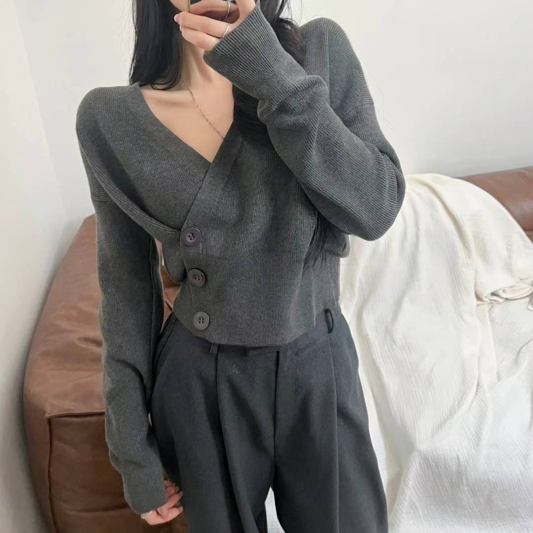 KITSCH東大門㊣代購女裝新品人氣休閑熱賣推薦真品25秋冬針織衫KITSCH針織衫圖色2