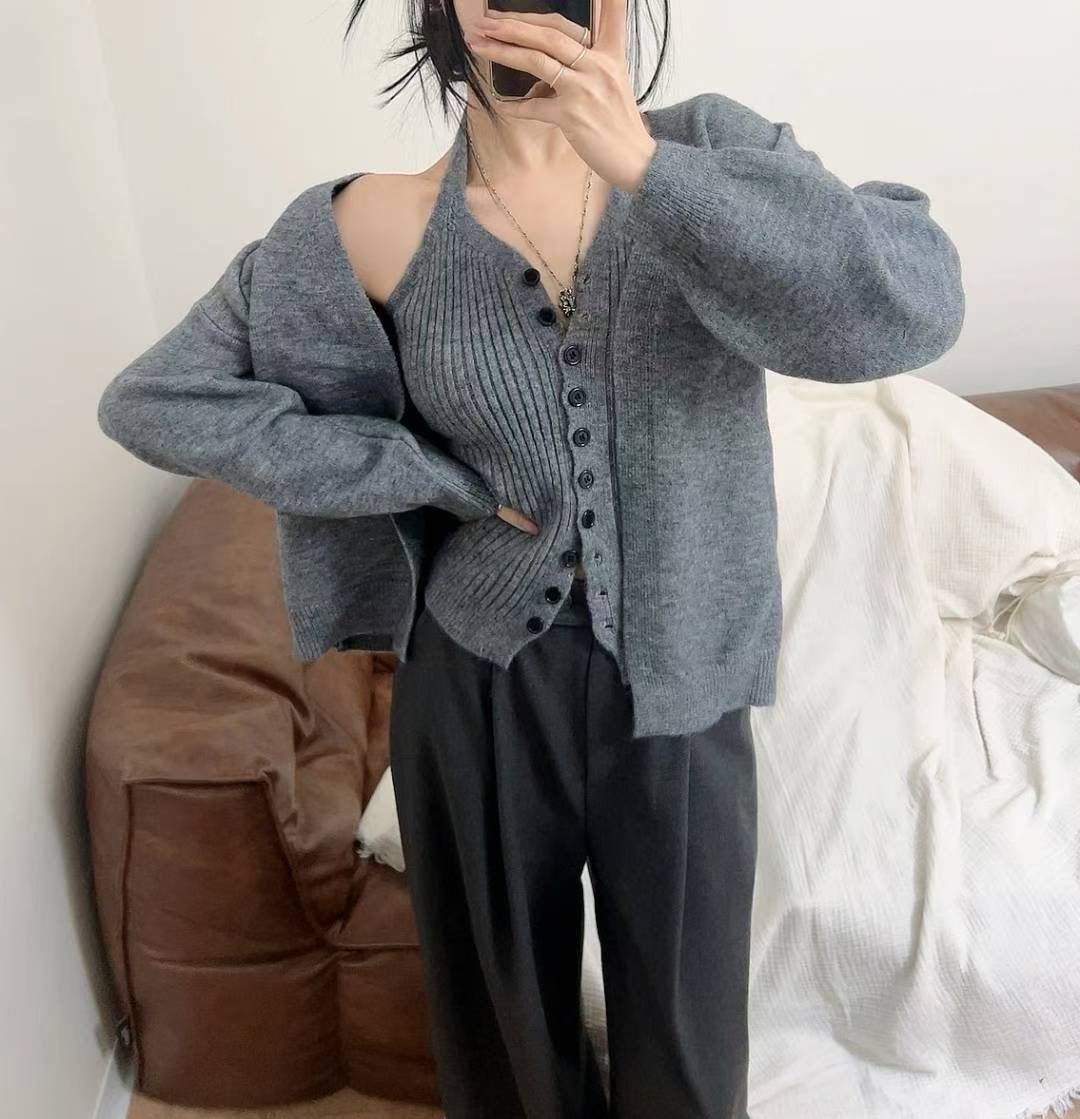 KITSCH東大門㊣代購女士新品熱賣休閑人氣時尚職業真品套裝KITSCH套裝圖色3