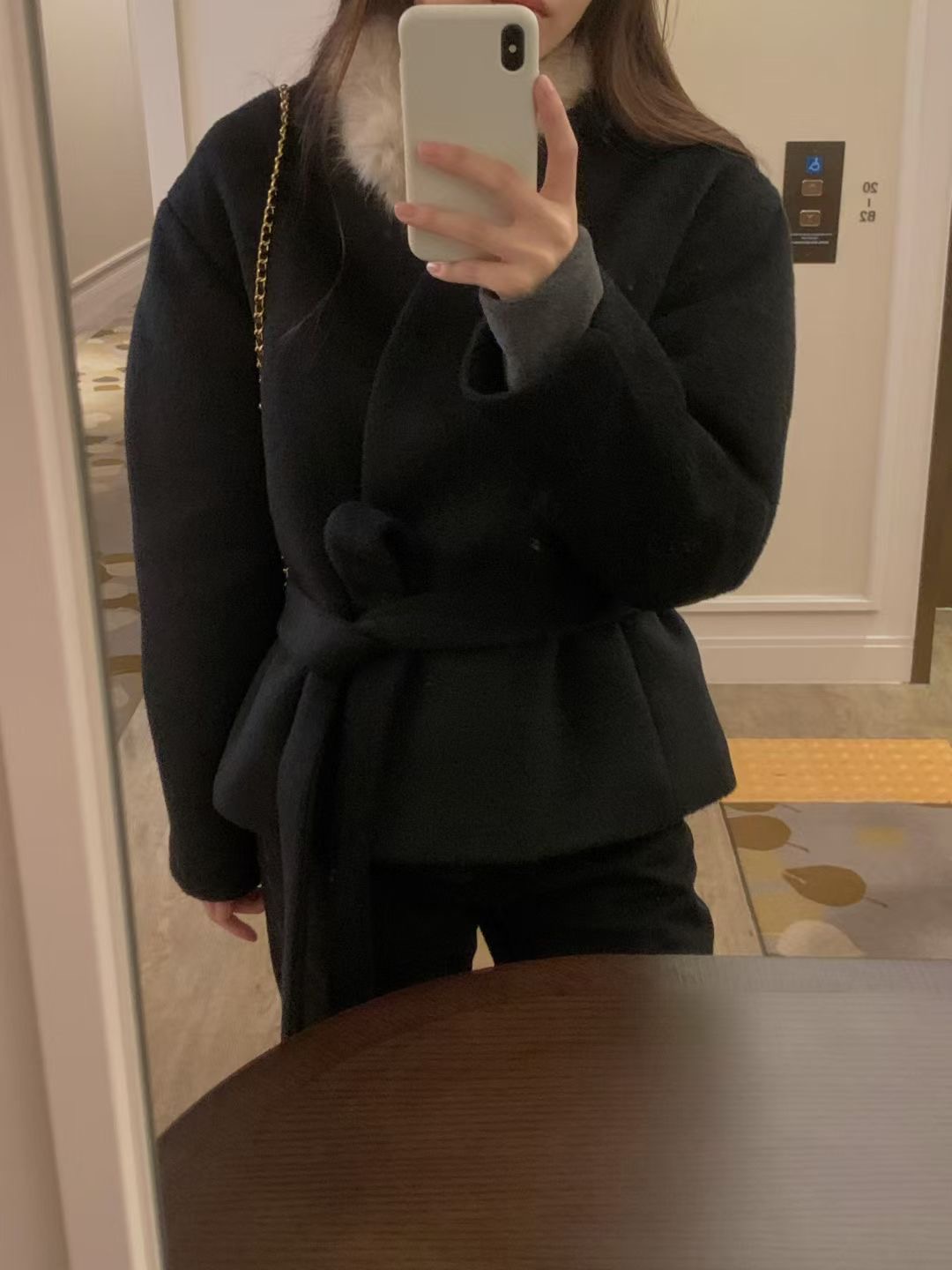 OSRO韓國直郵㊣女士新款時尚推薦25秋冬休閑熱賣職業短款大衣OSRO短款大衣