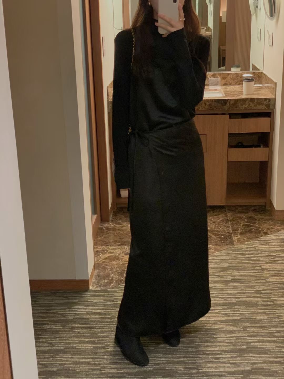 OSRO東大門㊣代購女士新款人氣休閑時尚熱賣連衣裙不含內搭OSRO連衣裙圖色2