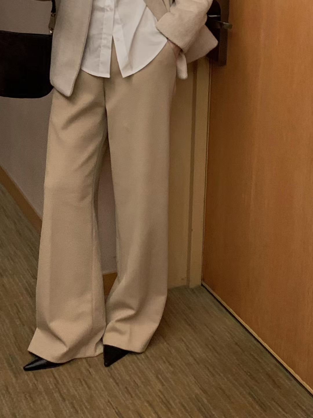 OSRO東大門㊣代購女士新品25秋冬真品熱賣時尚推薦職業休閑褲OSRO休閑褲