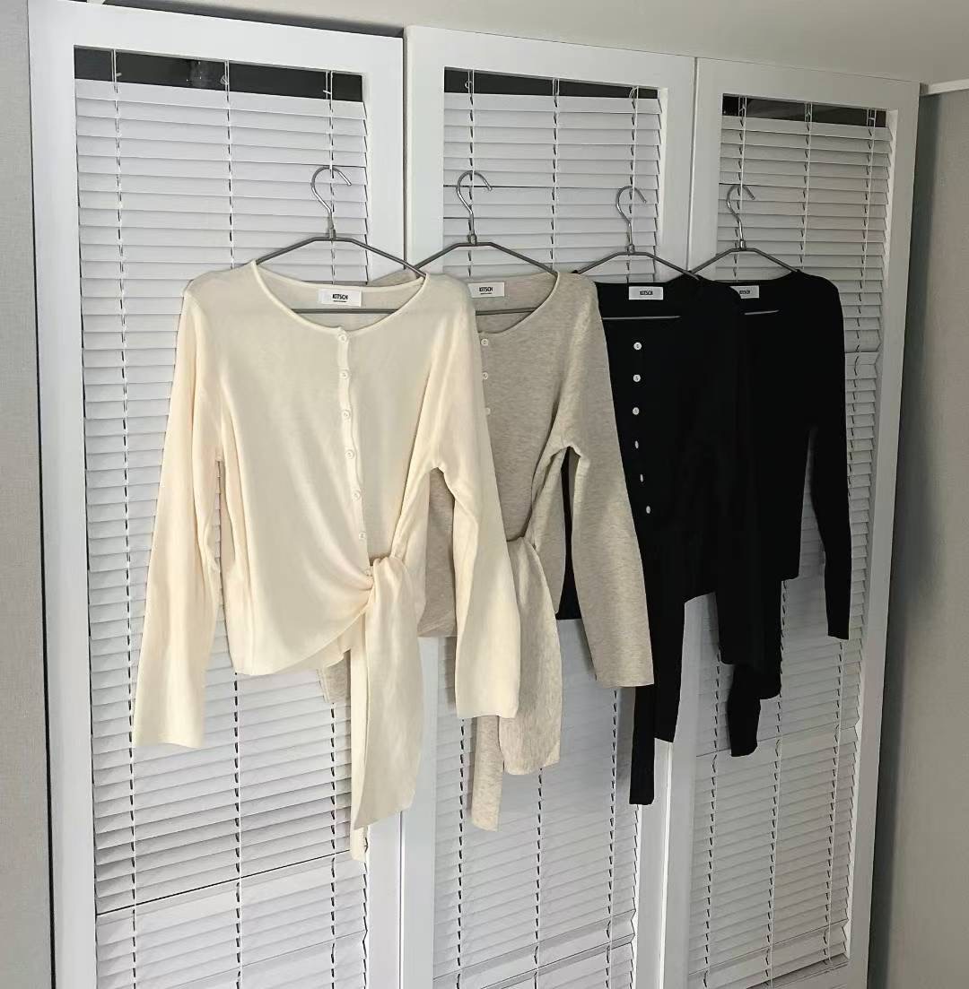 KITSCH東大門㊣實拍女士新款職業25秋冬時尚人氣熱賣針織衫KITSCH針織衫